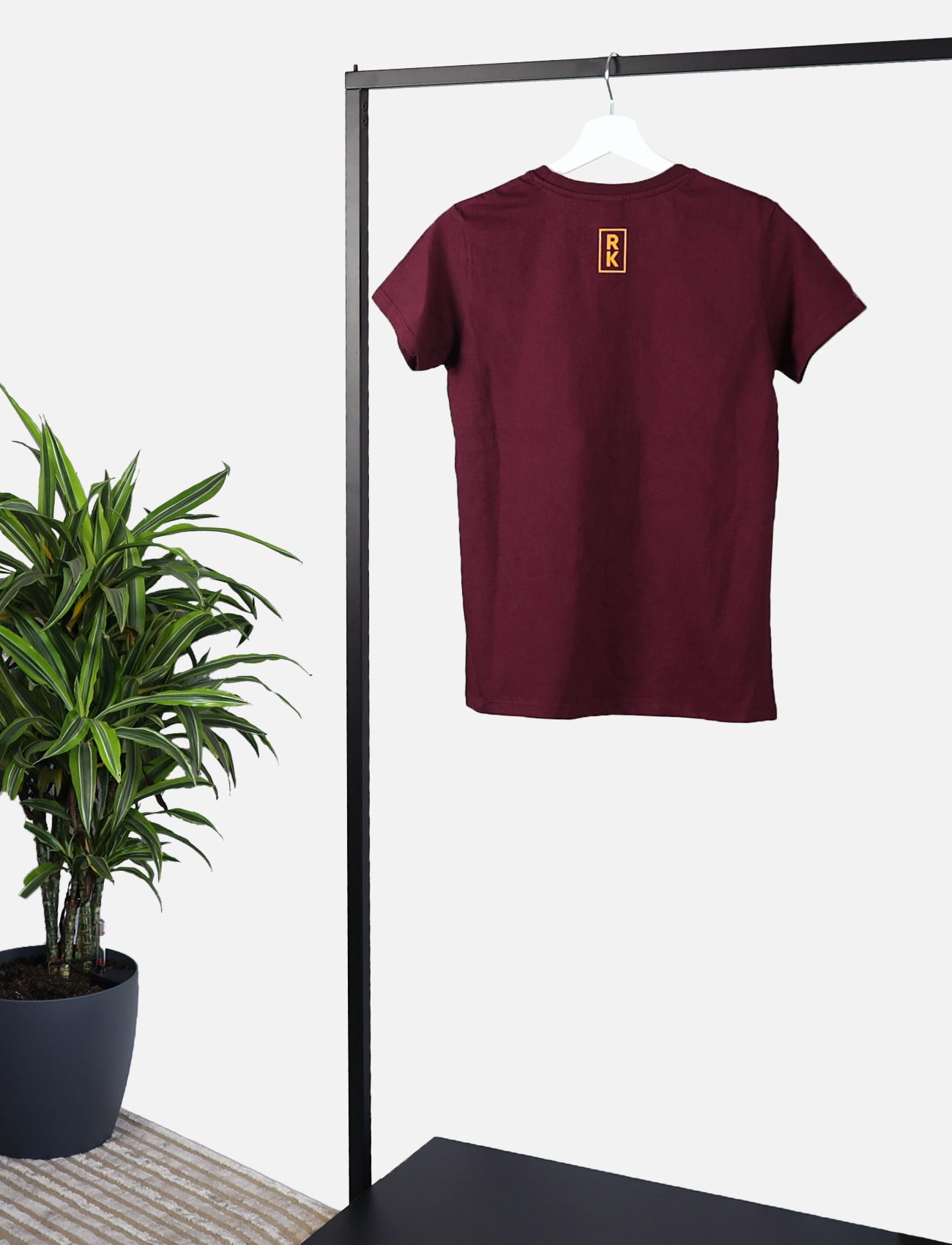 T-Shirt Damen - Burgunderrot