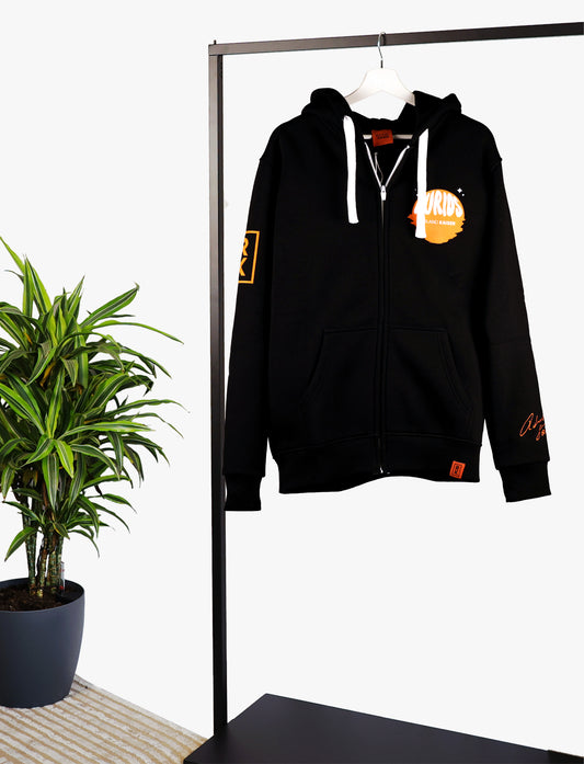 Kapuzenjacke Unisex - Kurios - Schwarz