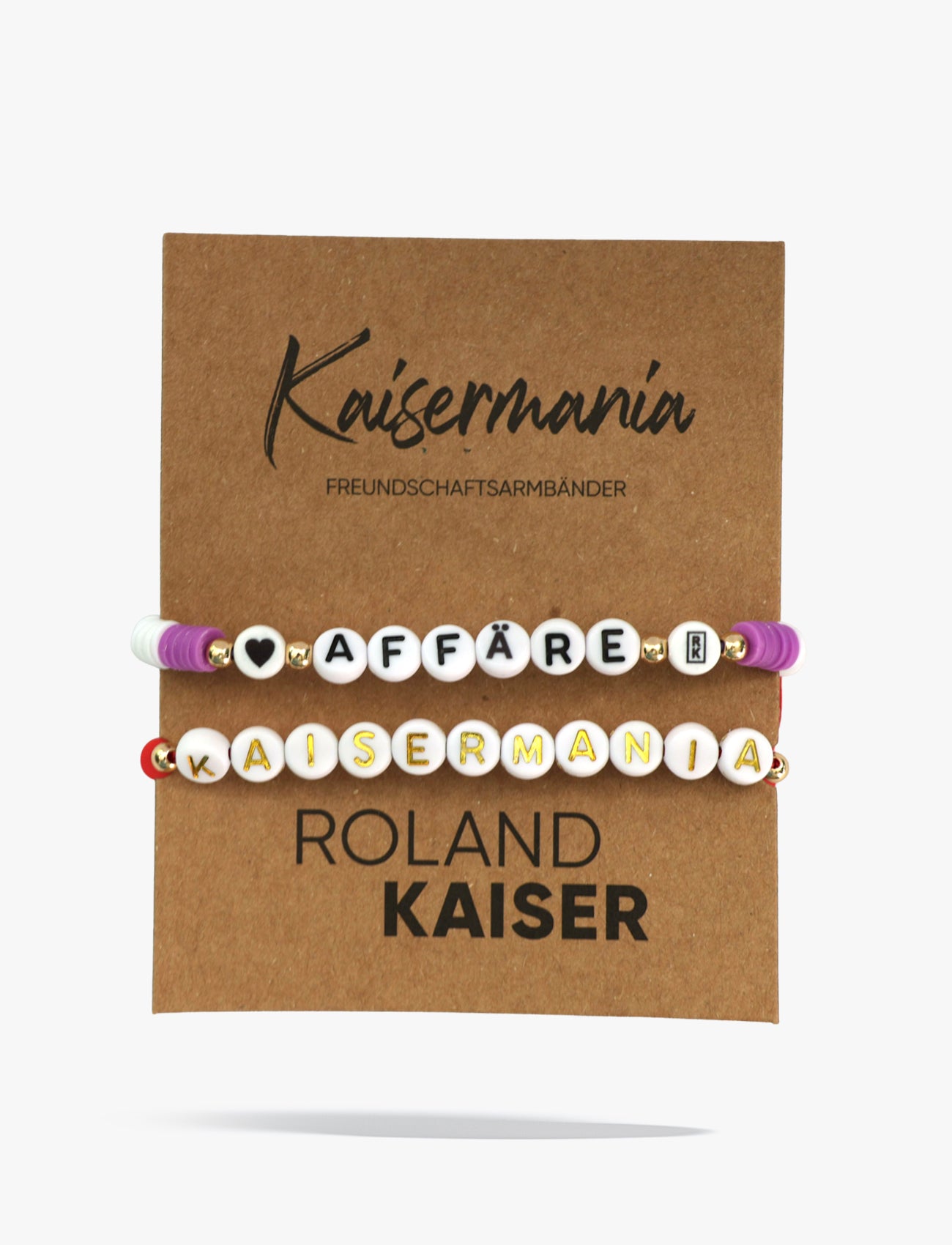 Freundschaftsarmband 2er Set - Kaisermania Edition