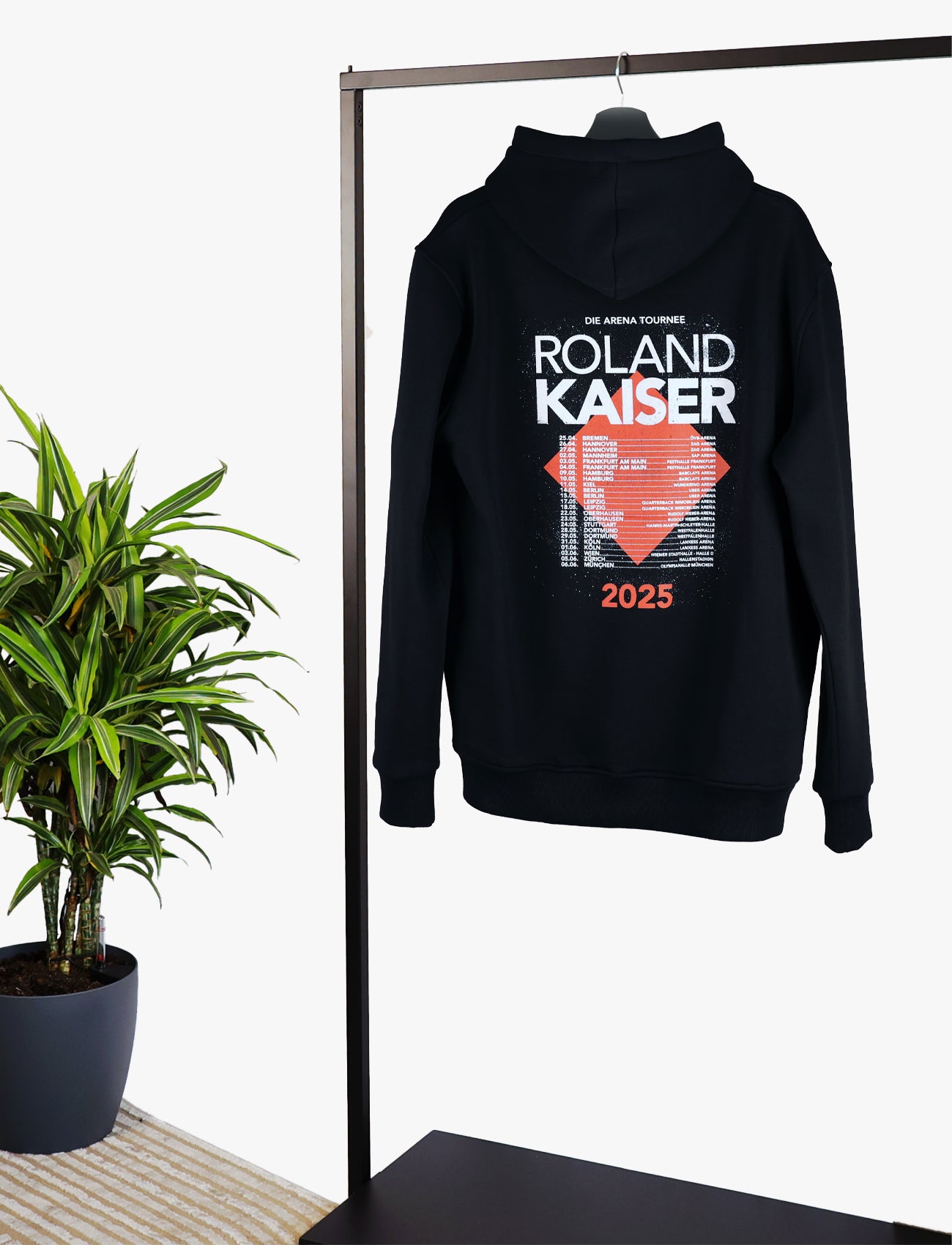 Hoodie Unisex - Arena Tour - schwarz