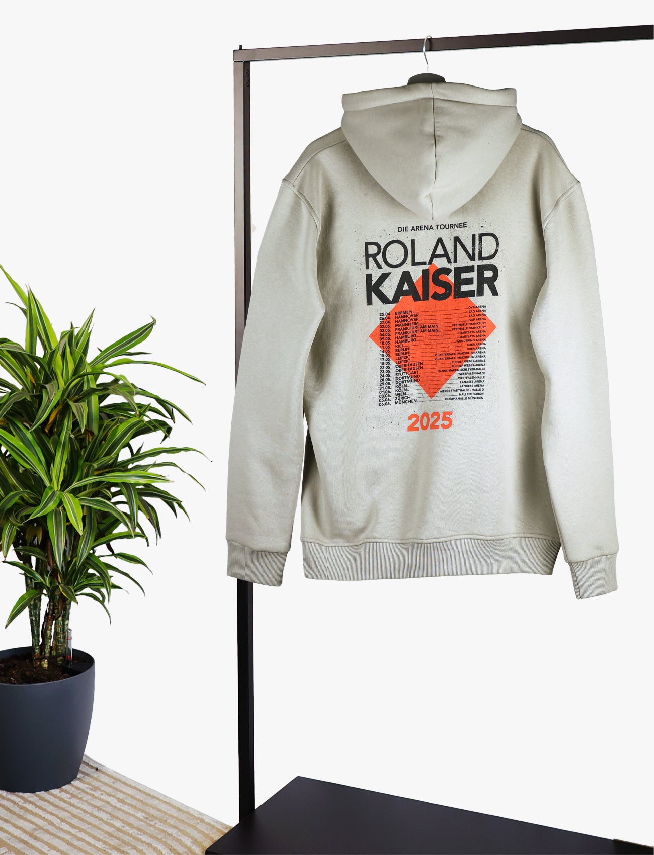 Hoodie Unisex - Arena Tour - grau