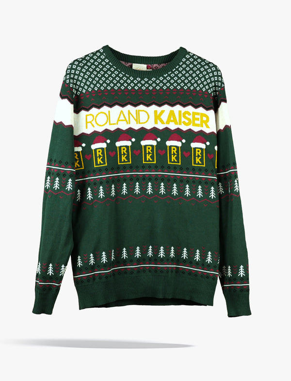 Weihnachtspullover Unisex - Grün