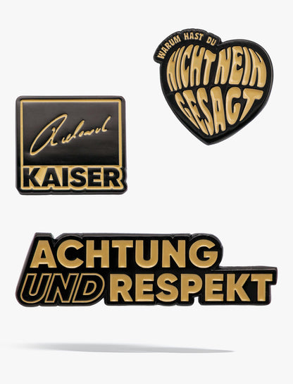 Anstecker - Pin - 3er Set