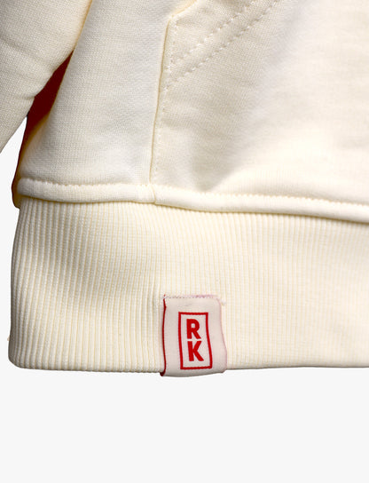Kapuzenjacke Unisex - 7 Fässer Wein - Creme