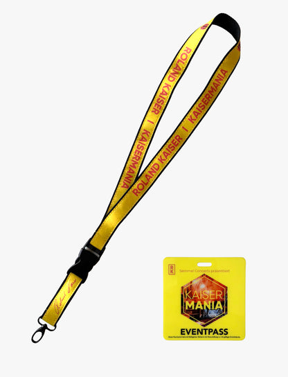 Kaisermania Lanyard + Eventpass 2025