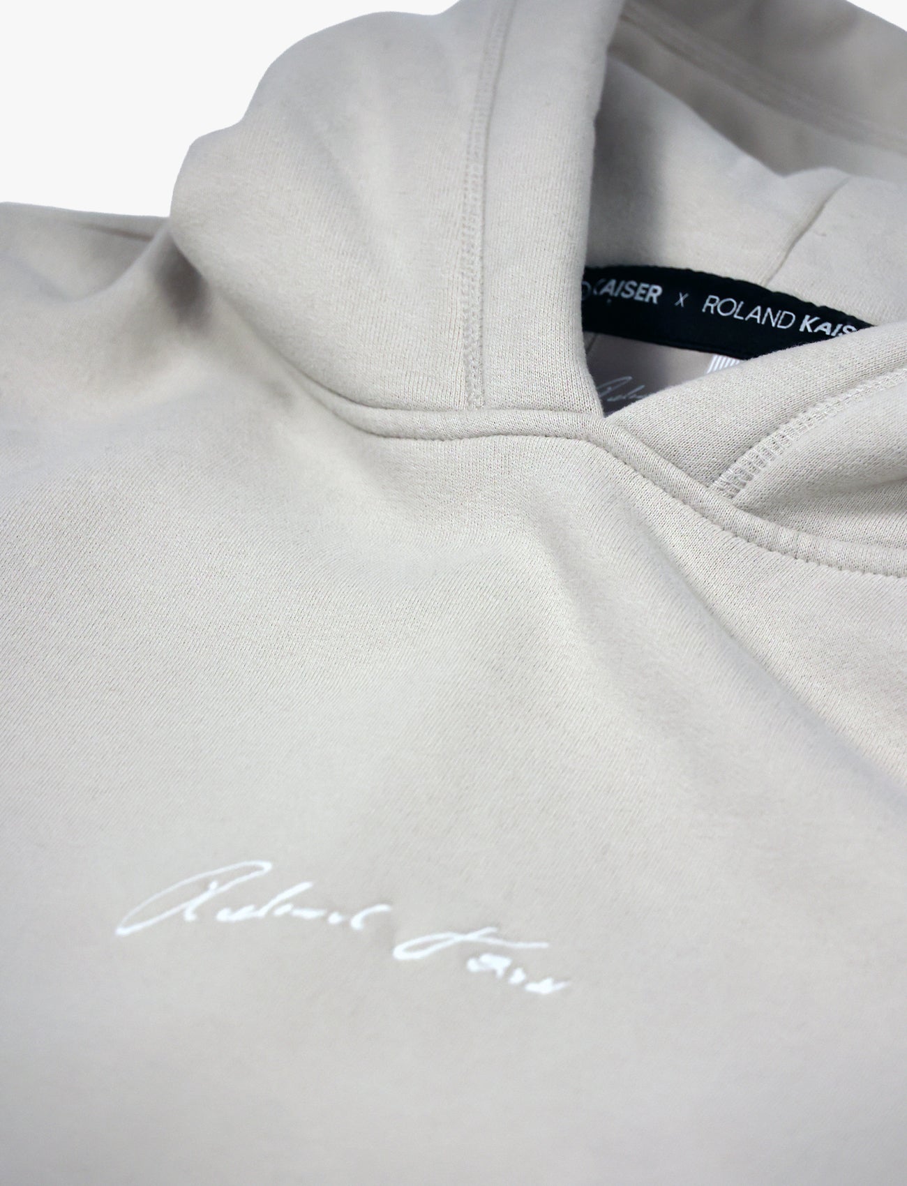 Hoodie Unisex - Signature - Creme