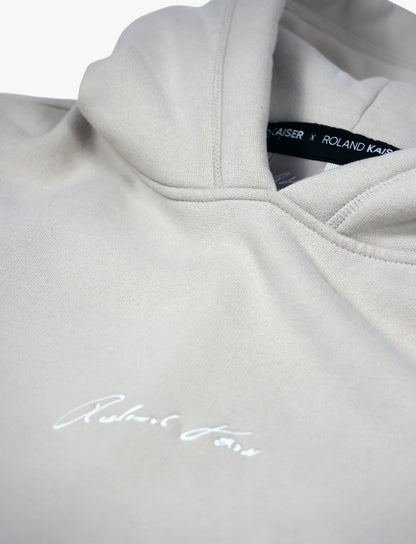 Hoodie Unisex - Signature - Creme