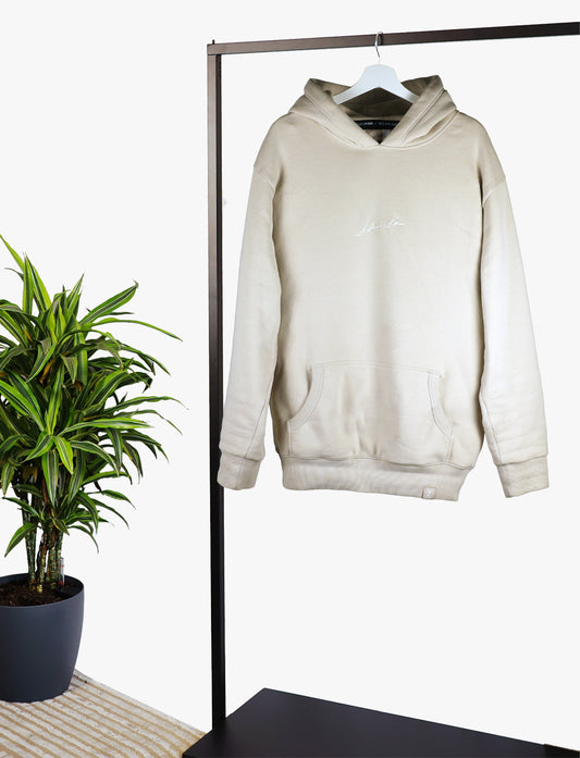 Hoodie Unisex - Signature - Creme
