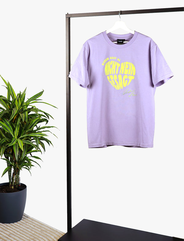 T-Shirt Unisex - Warum hast du nicht nein gesagt - Lavendel