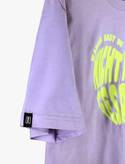 T-Shirt Unisex - Warum hast du nicht nein gesagt - Lavendel