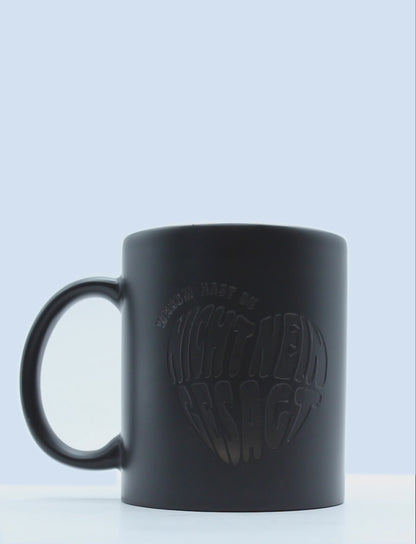 Tasse Gravur - Schwarz mit Farbwechsel